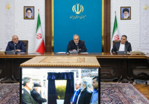 افتتاح دومین واحد بزرگترین مرکز فرآورش نفت کشور در منطقه غرب کارون