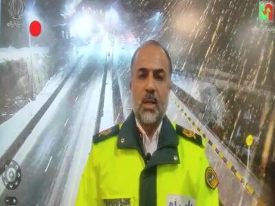 بارش شدید برف و باران منجر به مسدود شدن برخی از محورهای مواصلاتی کشور شد