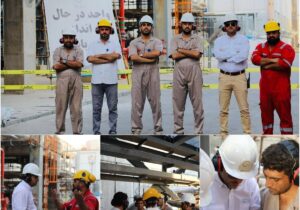 بخار فشار بالا وارد مجتمع پتروشیمی صدف خلیجفارس شد