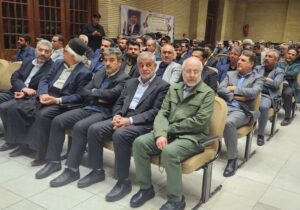 برگزاری مراسم گرامیداشت درگذشت فرزند نماینده لردگان با حضور رئیس مجلس