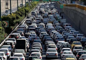 تمامی محورهای ورودی تهران قفل شد