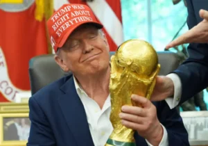 حضور دونالد ترامپ و اینفانتینو در مراسم قرعهکشی جام جهانی ۲۰۲۶+ عکس