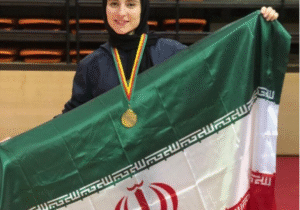 دختر ایرانی عضو کمیته بین المللی المپیک شد