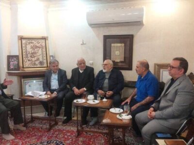 دیدار اعضای شورای مرکزی حزب مؤتلفه اسلامی با خانواده شهید مفتح