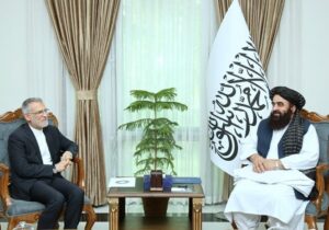 دیدار معاون وزارت امور خارجه ایران با وزیر خارجه افغانستان