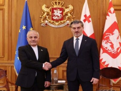 سفیر ایران در پایان ماموریت خود با رئیسجمهور گرجستان دیدار کرد