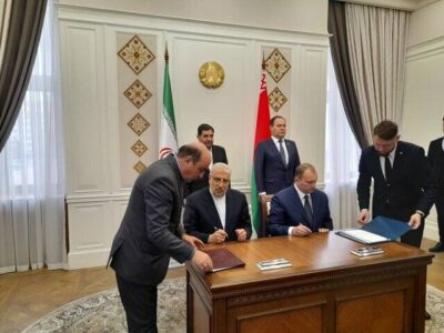 سند همکاریهای نفتی ایران و بلاروس امضا شد