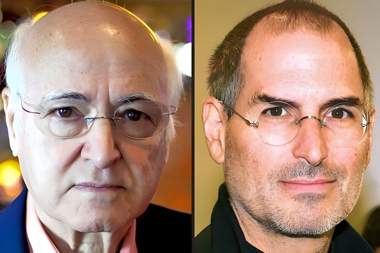 نام استیو جابز در بدو تولد «عبداللطیف جندلی» بود استیو جابز و پدرش