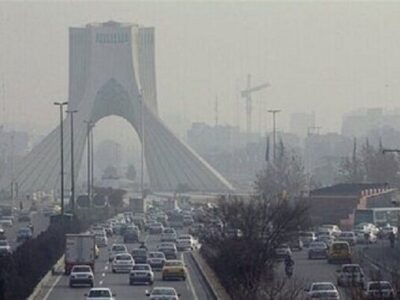هوای تهران آلوده و در وضعیت قرمز است