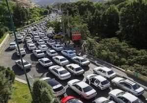 آخرین وضعیت ترافیکی و جوی جادهها؛ ترافیک سنگین در جاده های ورودی تهران