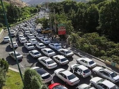 آخرین وضعیت ترافیکی و جوی جادهها؛ ترافیک سنگین در جاده های ورودی تهران