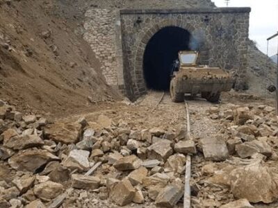راهآهن: تردد قطارها در شمالغرب مسدود است