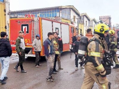 نجات ۳۰۰ شهروند تهرانی از زیر آوار توسط آتشنشانی