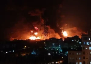 با انهدام مخازن در تهران ۷۰ تا ۸۰ میلیون لیتر سوخت از بین رفت