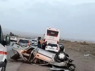 جزئیات حادثه مرگبار در قزوین/ واژگونی ماکسیما جان راننده سهلانگارش را گرفت