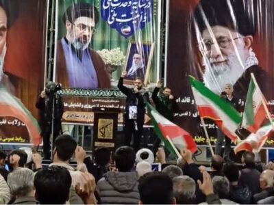 حضور حماسی مردم چایپاره در خیابان