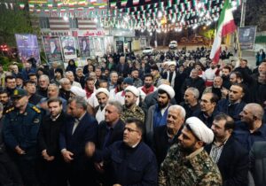 حماسه پرشور مردمی در بیله سوار