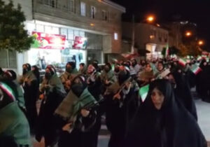 رژه اقتدار بانوان گردان کوثر گلوگاه