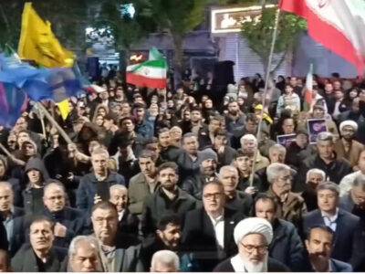 مردم گالیکش پای انقلاب ایستادهاند