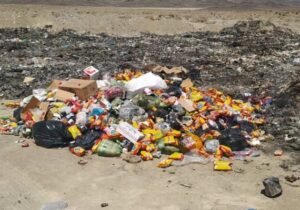 معدوم سازی ۲۶۷ کیلوگرم مواد غذایی غیرقابل مصرف در کیش