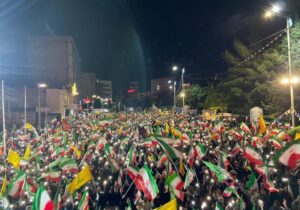 موشک بالستیک قدر«کابوس صهیونیست ها» در اجتماع مردم کرمان