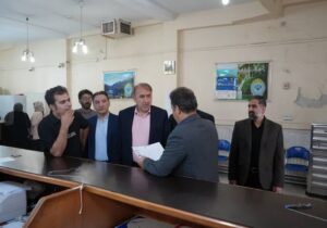 بازرس کل قضایی لرستان از بیمارستان هفت تیر دورود بازدید کرد