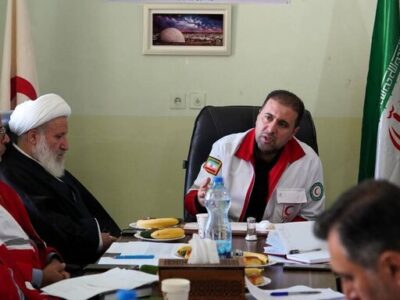 تأکید بر رفع چالشهای هلالاحمر مراغه با حضور مدیرعامل استانی