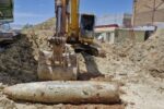 خنثیسازی بمب یکتنی در شهرستان دلفان در عمق ۱۸ متری زمین+عکس