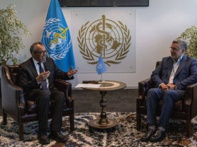 قدردانی ظفرقندی از مواضع مدیرکل WHO در جنگ اخیر