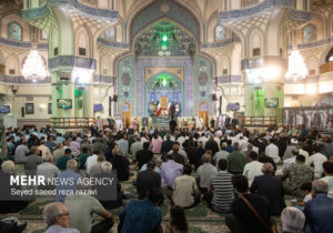 مراسم اربعین سپهبد شهید موسوی در جنوب تهران برگزار شد