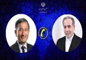 گفتگوی تلفنی وزیر امور خارجه ایران و سنگاپور