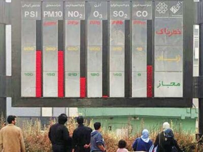 استقرار ایستگاههای سیار سنجش کیفیت هوا برای مراسم تشییع رهبر شهید