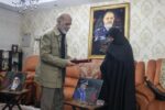 دیدار فرمانده قرارگاهخاتم با خانواده شهیدان نصیرزاده و درهباغی