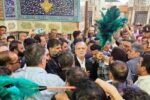 رئیس جمهور به زیارت حرم مطهر امام رضا(ع) مشرف شد
