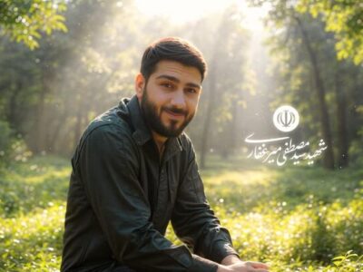 نامهای به یاد پدر شهید؛ اهدای انگشتر به فرزند شهید سید مصطفی میرغفاری