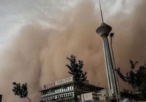 هشدار نسبت به احتمال افزایش باد شدید و گرد و خاک در تهران تا اواخر هفته