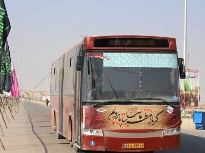 کاپوتاژ اتوبوسهای حامل زائران اربعین در مرز خسروی برای نخستین بار انجام شد