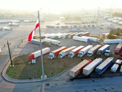 افزایش ظرفیت پذیرش کامیونهای ایرانی در مرز بازرگان توسط گمرک ترکیه