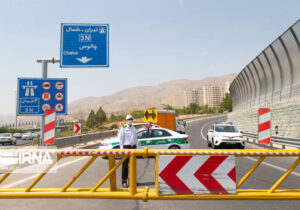 انسداد مسیر جنوب به شمال چالوس و آزادراه تهران ــ شمال