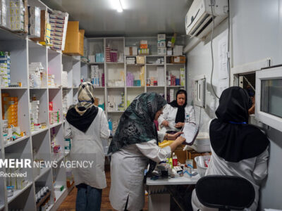 بیمارستانهای سیار مجهز سپاه در مهران، خسروی و باشماق مستقر است