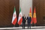 دیدار روسای جمهور ایران و قرقیزستان در حاشیه اجلاس سران شانگهای