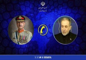 گفتگوی تلفنی وزیر امور خارجه کشورمان و فرمانده ارتش پاکستان