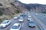 ترافیک ۱۰ کیلومتری در جاده رشت به قزوین| هر ۲ مسیر در اختیار خودروهای عازم تهران است