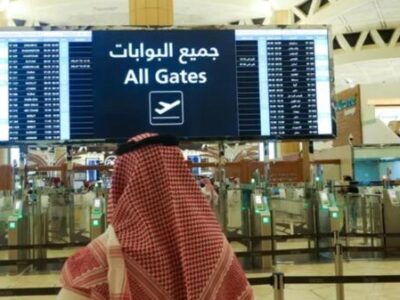 توقف پروازها در پایتخت عربستان